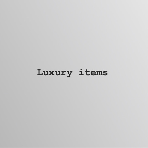 Luxury items - Picture 1 of 1